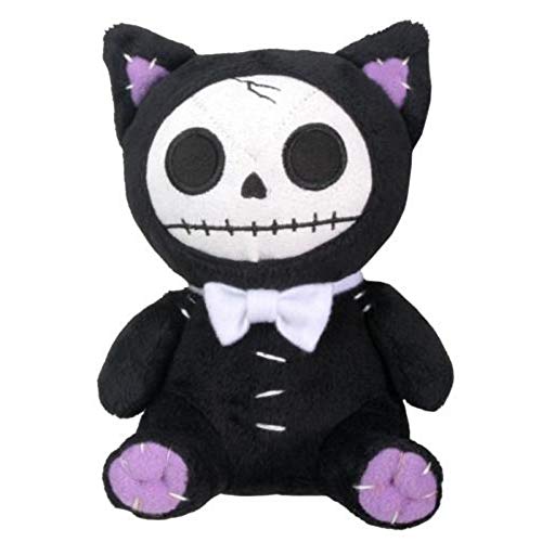 SUMMIT COLLECTION Furrybones plush closeup highlights soft polyester fabric and bow tie