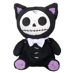 SUMMIT COLLECTION Furrybones plush closeup highlights soft polyester fabric and bow tie