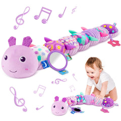 Sumobaby infant musical caterpillar toy for multisensory tummy time and engagement.