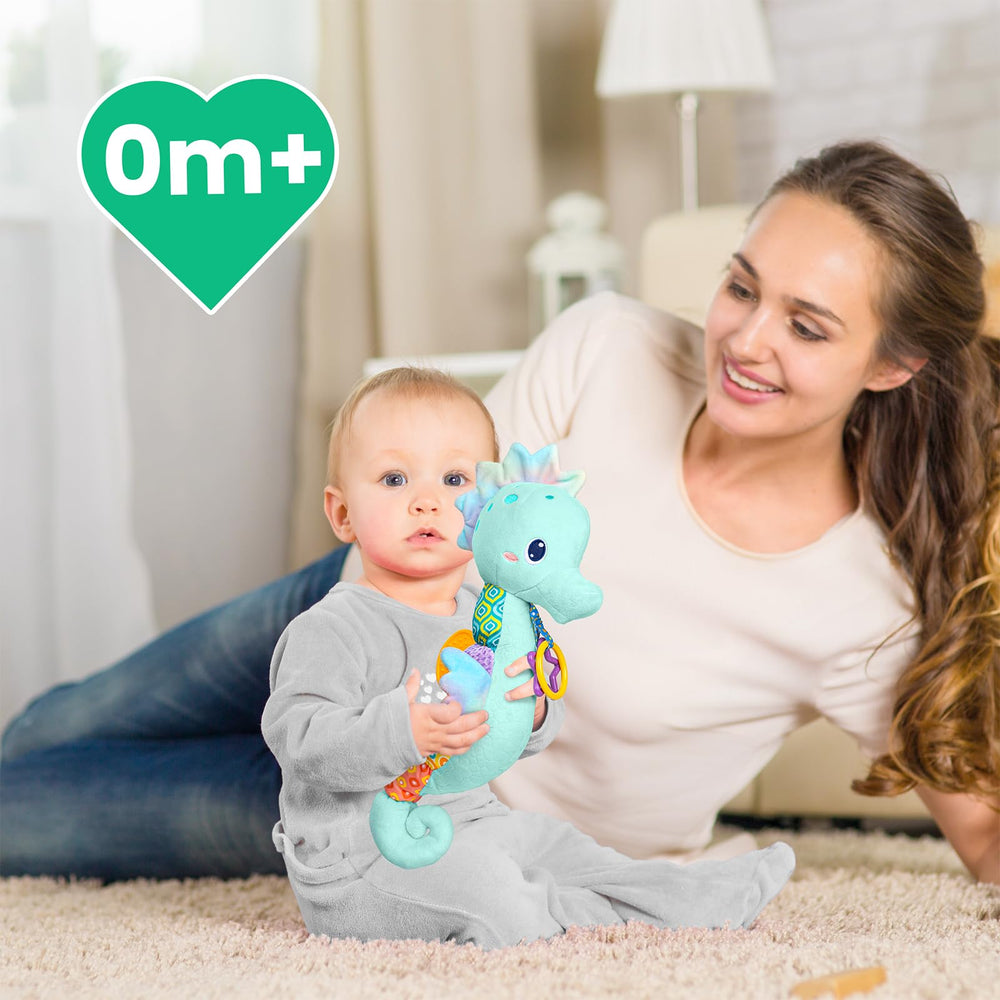 Sumobaby Seahorse soft plush fill provides cuddly comfort and durability