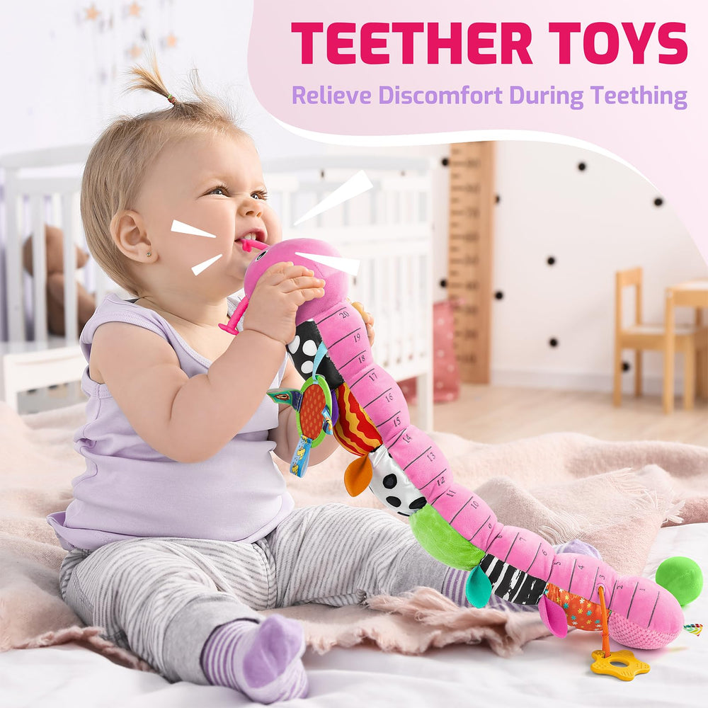 Sumobaby soft plush materials with rounded edges ensure safe grasping.