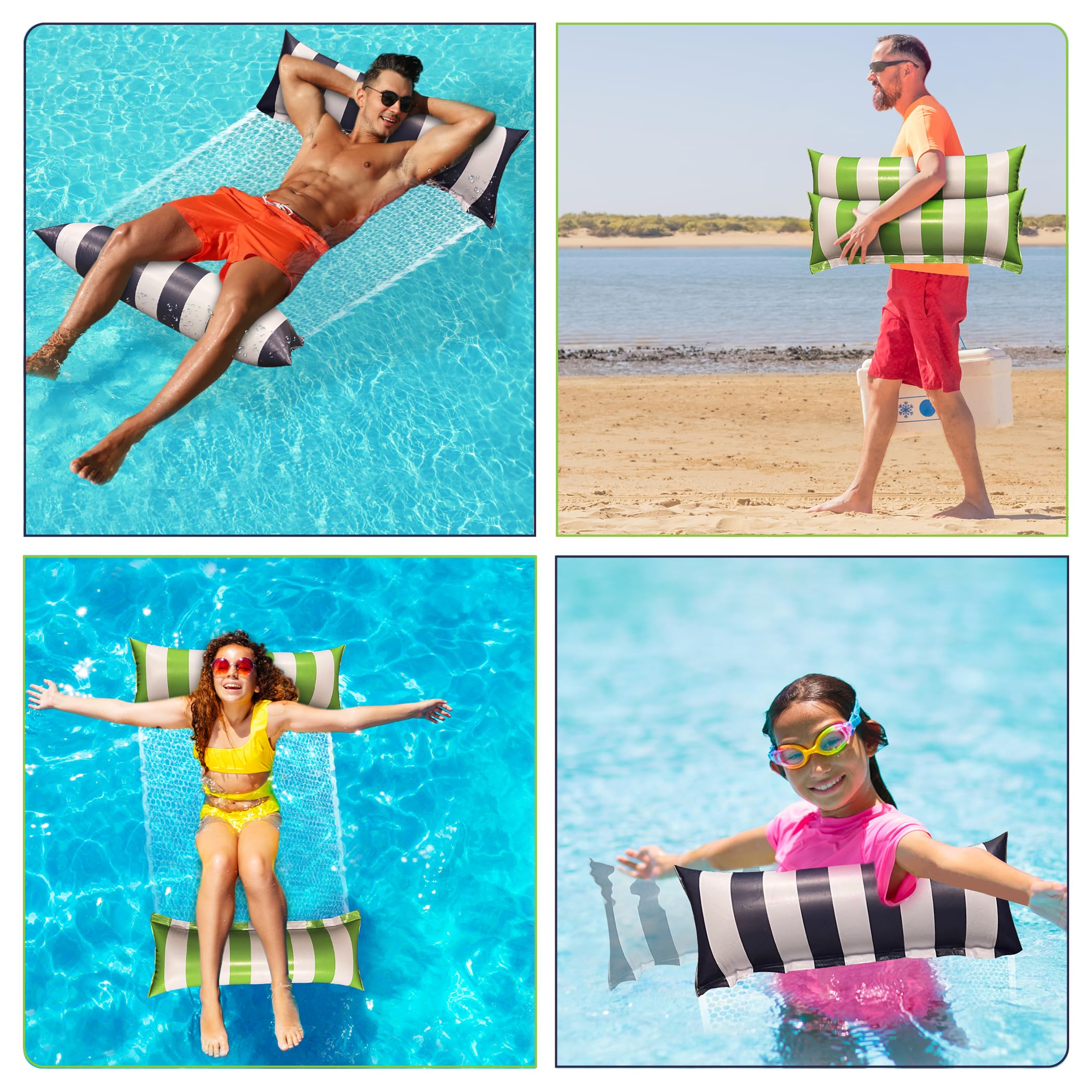 Sun Fun 5-in-1 pool float drifter setup enables easy drifting.