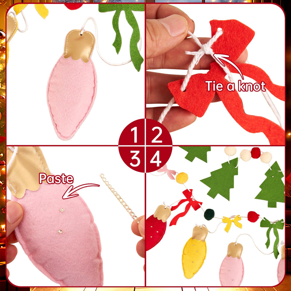 SUNBEAUTY Christmas tree shapes add upper-layer charm and depth