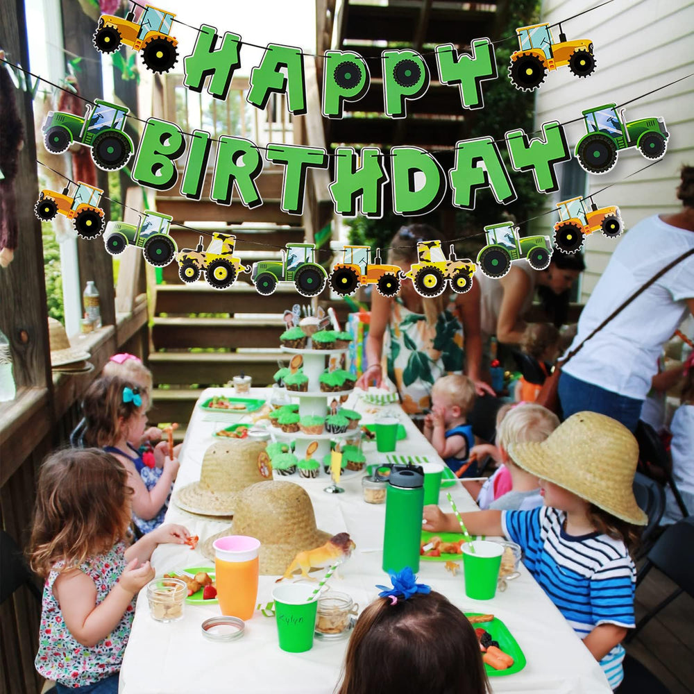 SUNBEAUTY country-style birthday banner, versatile decor for celebrations