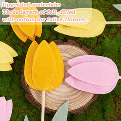 SUNBEAUTY Easter table decor tulips collection brightening the space