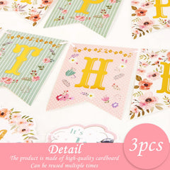 SUNBEAUTY tea cup banner detail adds delicate charm to tables