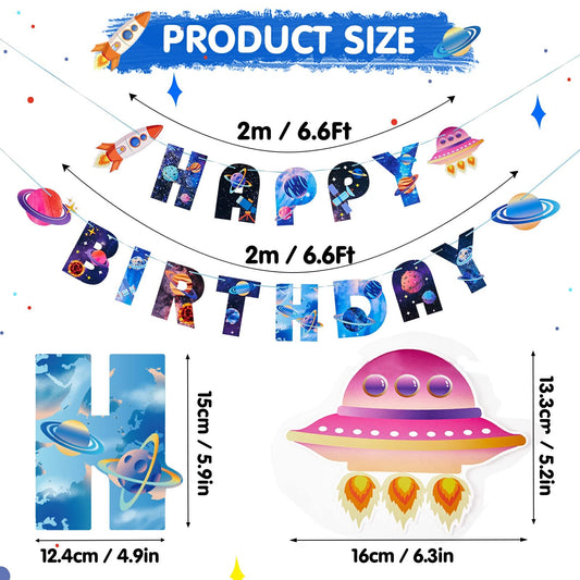 SUNBEAUTY Universe space-rocket cards add dynamic flair for solar system celebrations