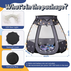 Suncuber pop up tent with detachable skylight invites creative exploration.