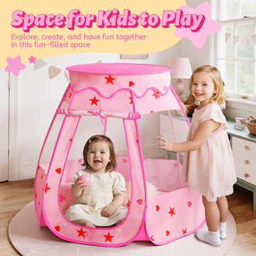 Suncuber indoor outdoor tent supports imaginative games and reading time.