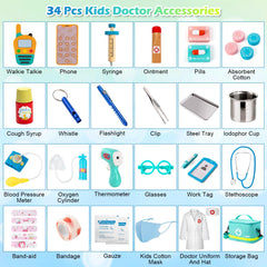 Sundaymot Doctor Kit face mask and accessories support role-play safety and hygiene