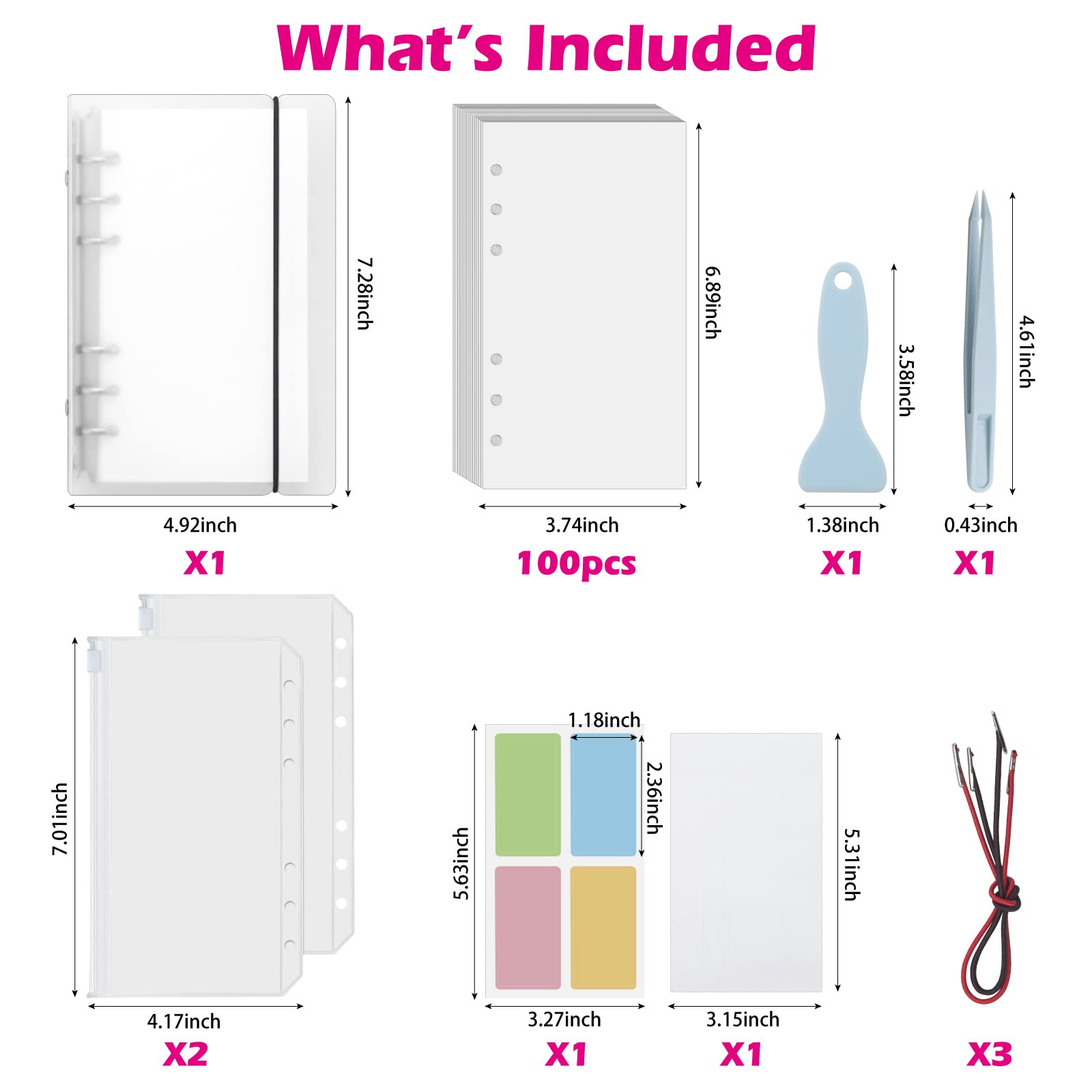 SUNEZLGO inner layout shows space for up to 200 sticker sides.