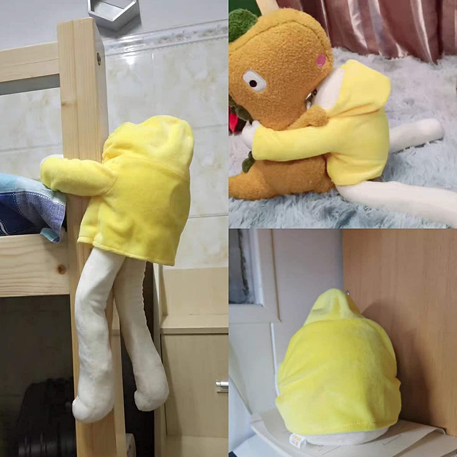 Sunfedmiss Banana Man plush removable outfit for easy cleaning.
