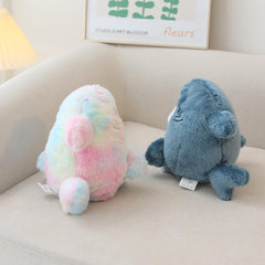 Sunfedmiss Shark Cat plush toy, side view, casual decor and comfort