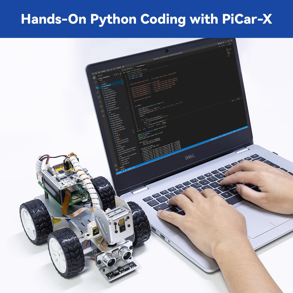 SunFounder PiCar-X voice recognition for interactive control and feedback