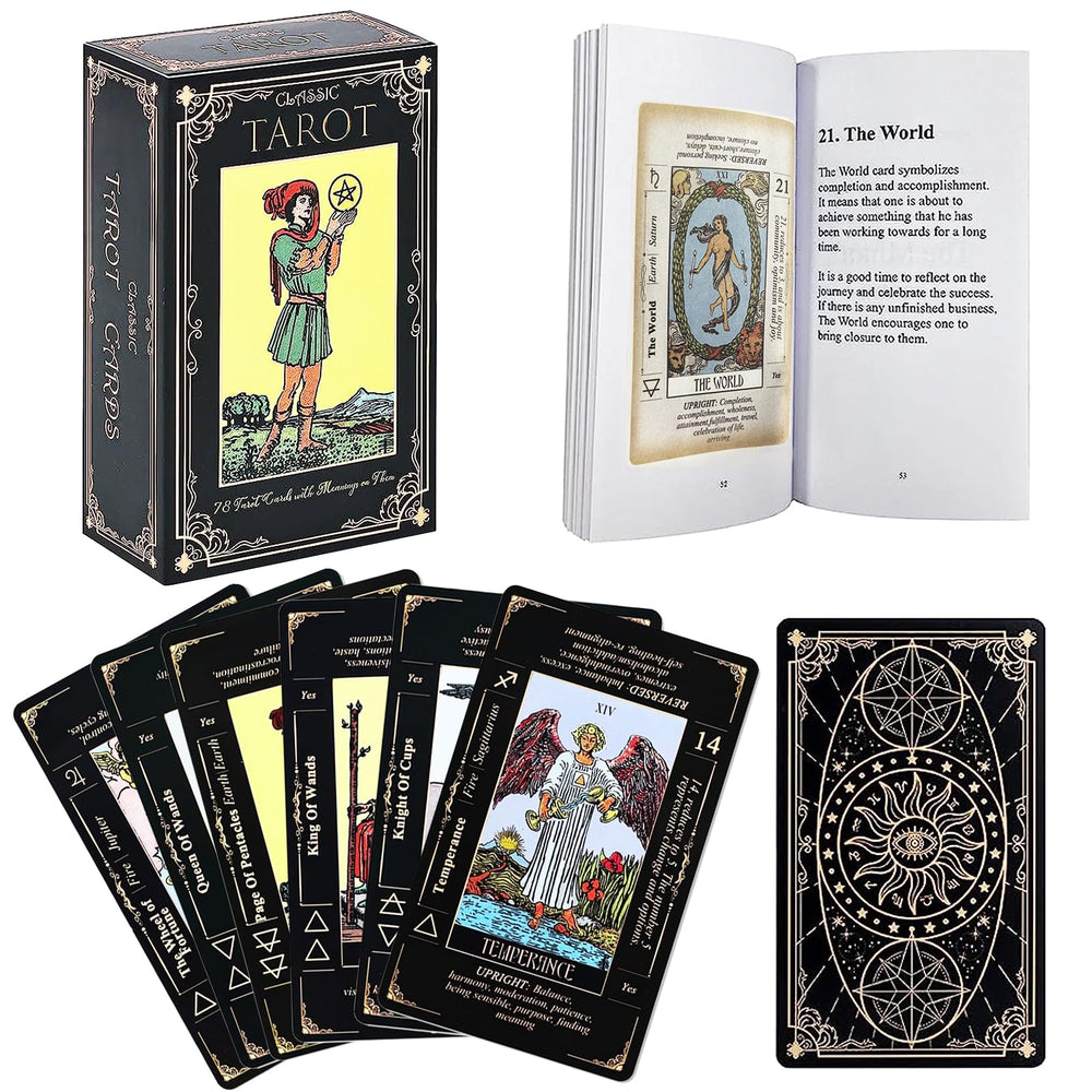 SUNHHX Tarot Cards Set in elegant packaging, ideal for gifting and new beginnings