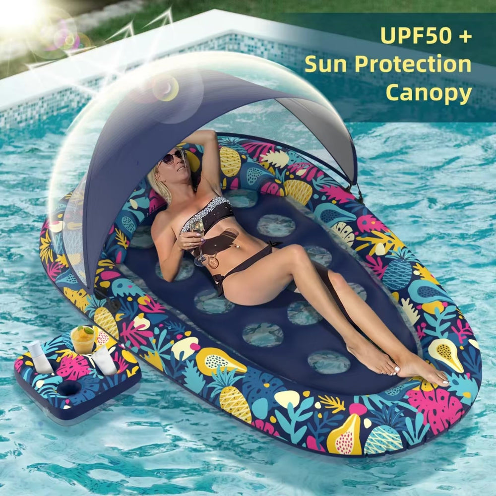 Sunikko X 3-in-1 pool float cup holder keeps drink nearby