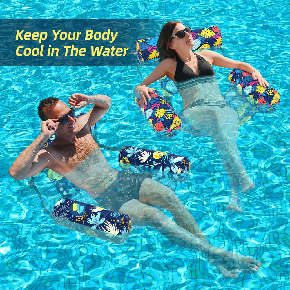 Sunikko X durable vinyl and mesh construction ensures long-lasting pool lounging