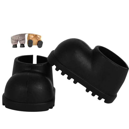 Sunla 17cm doll shoes in black fit perfectly for stable standing and posing.