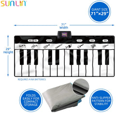 SUNLIN record and playback feature captures kids' melodies for revisiting ideas.