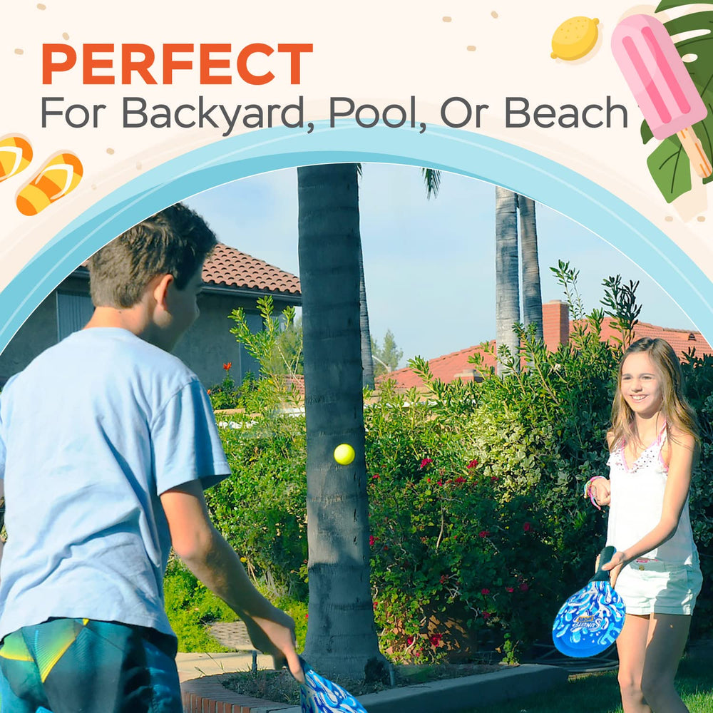 Sunlite Sports two rubber balls provide balanced bounce for engaging games.