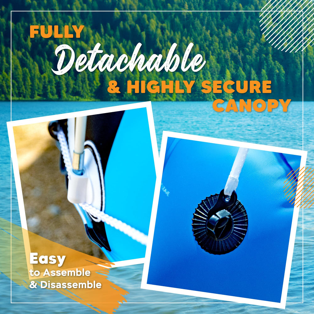 Sunlite Sports River Blazer air valve with leak-proof double chamber feature.