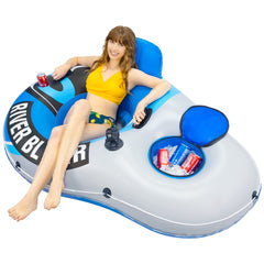Sunlite Sports River Blazer cooler with storage for beverages and snacks on water