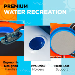 Sunlite Sports River Blazer drink holder keeps beverages close at hand.
