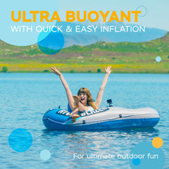 Sunlite Sports River Blazer built-in drink holder keeps refreshments close