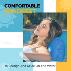 Sunlite Sports River Blazer headrest provides neck-friendly lounging on water