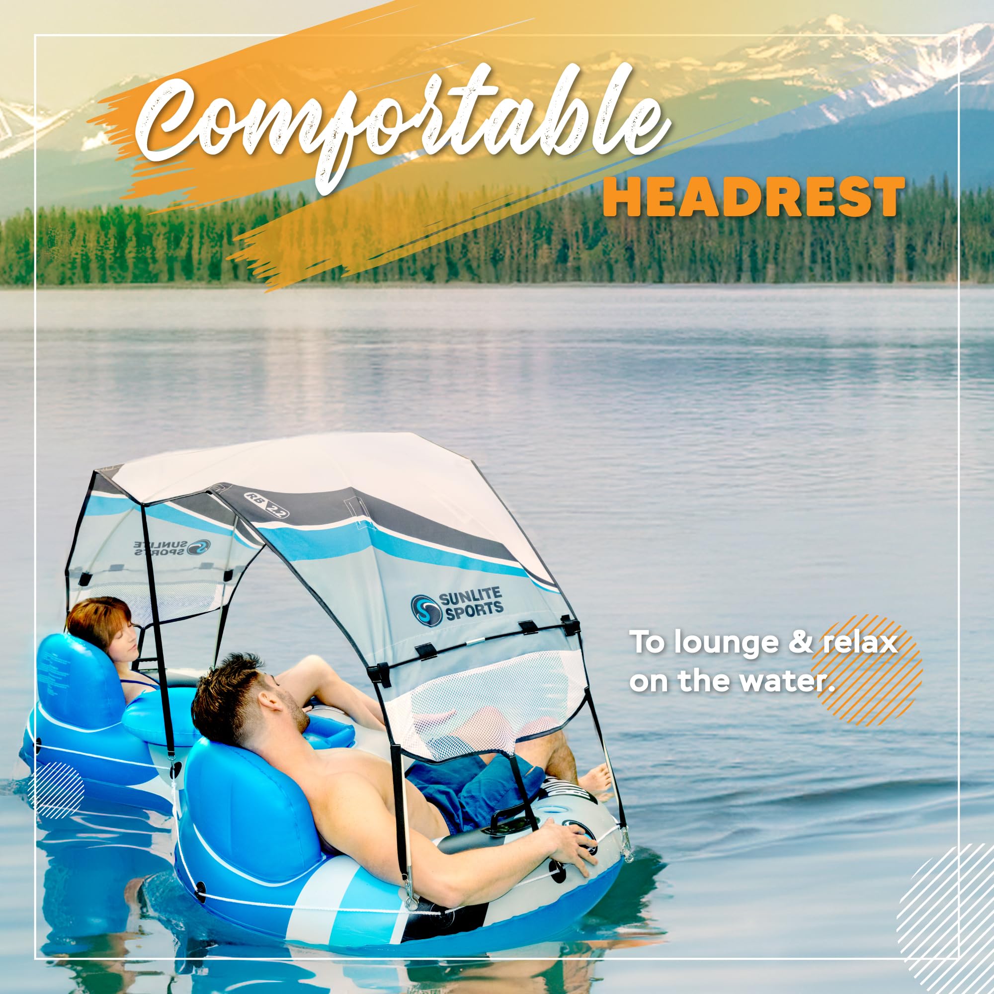 Sunlite Sports sturdy seams enhance durability during river rides