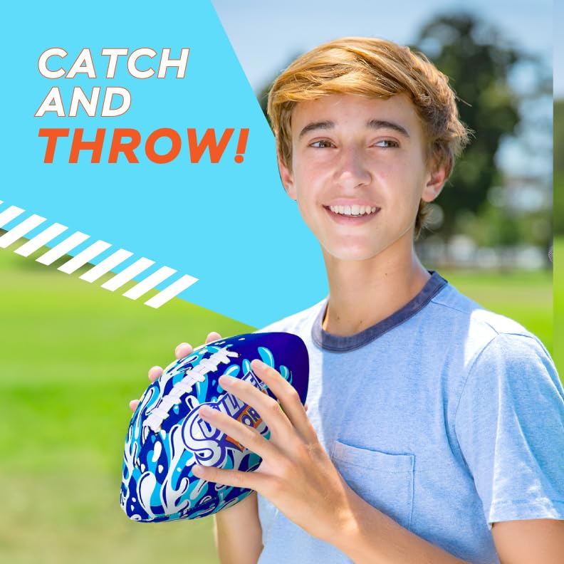 Sunlite Sports waterproof football fuels family fun at beach or pool