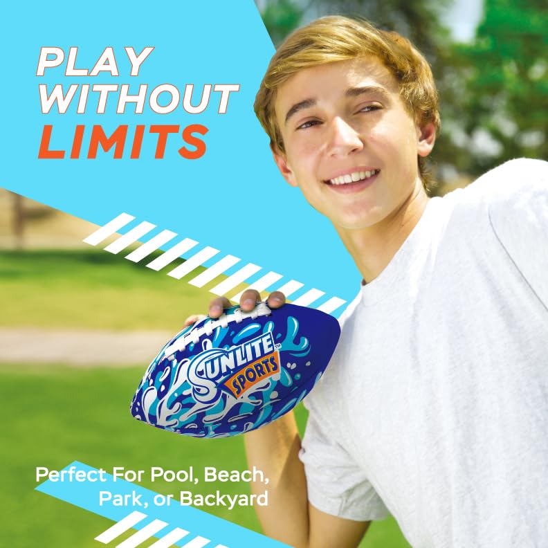 Sunlite Sports waterproof football makes a fantastic gift for kids