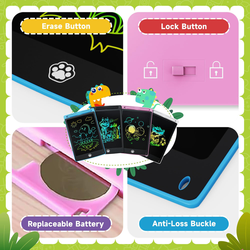 Sunlu doodle board 8-5 inch colorful screen, engaging colors for creativity