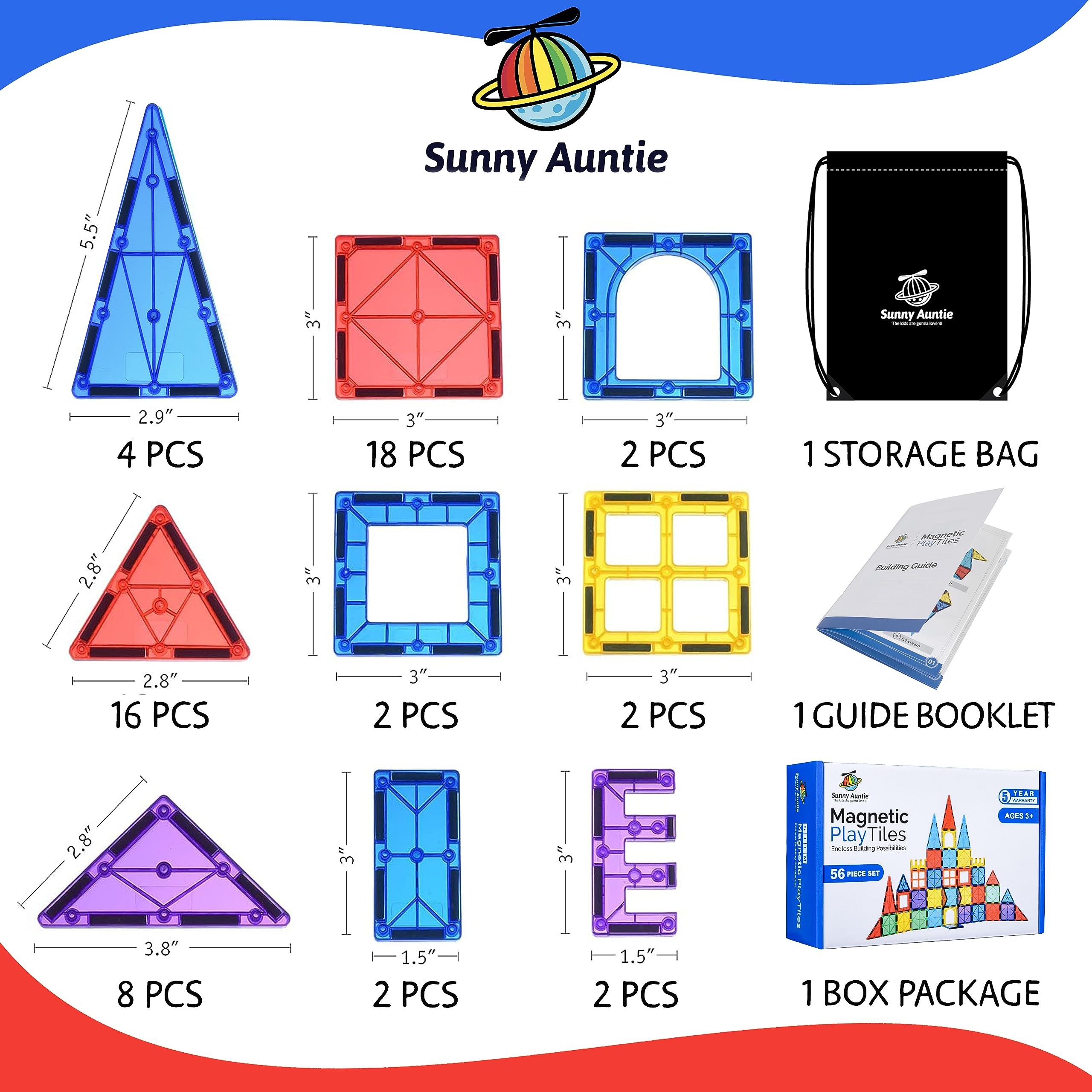 Sunny Auntie guide booklet sparks guided and creative play ideas.