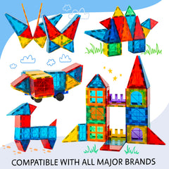 Sunny Auntie magnetic tiles XL durable BPA-free ABS for safe play