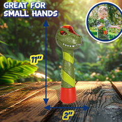 Sunny Days Entertainment Maxx Bubbles Dinosaur Wand unboxing and setup.