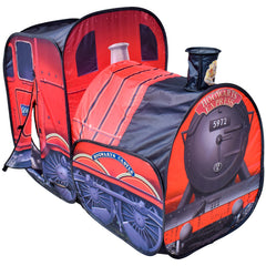 Sunny Days Entertainment Hogwarts Express front view pop up tent for creative play.