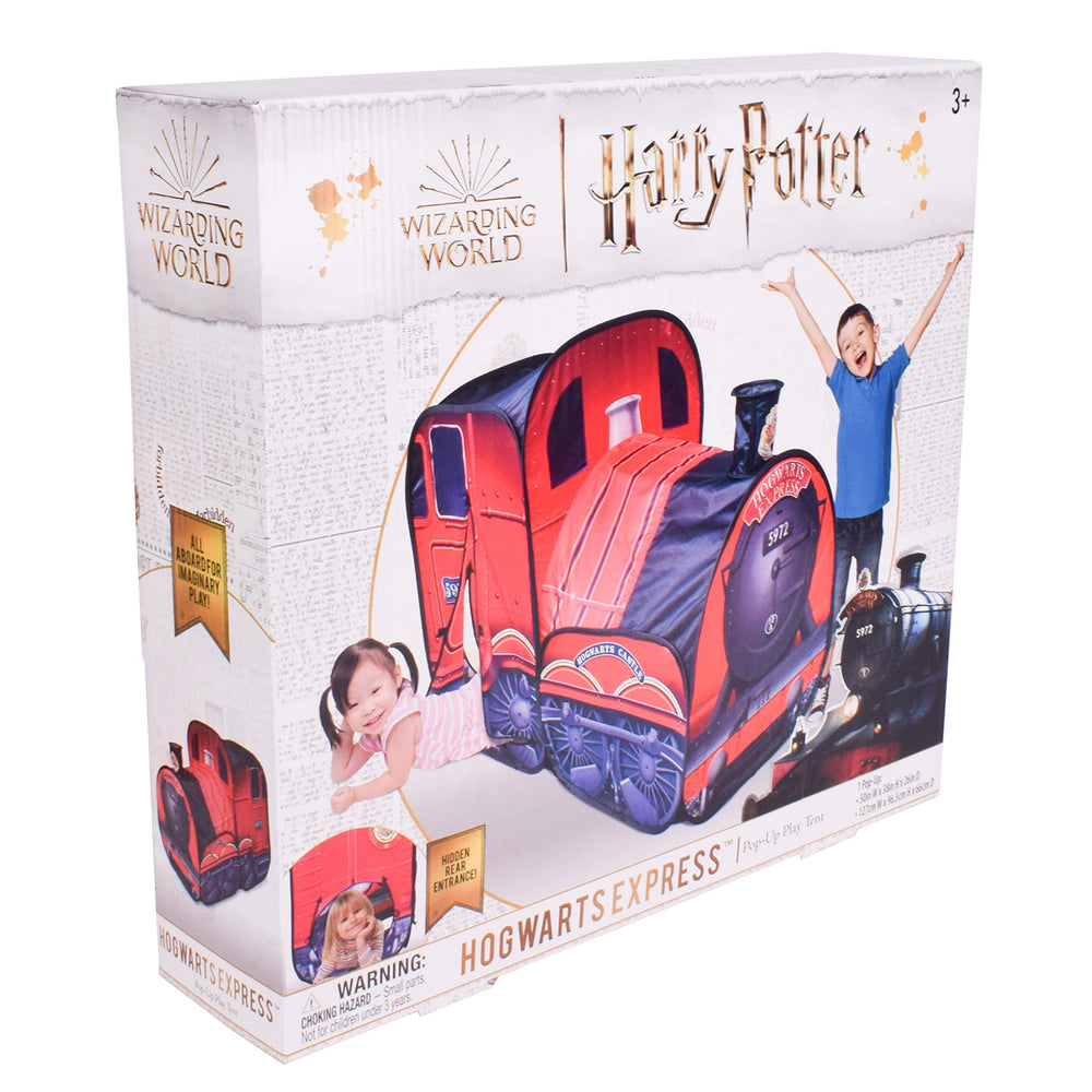 Sunny Days Entertainment Hogwarts Express pop up train safety corners for worry-free play.