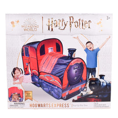 Sunny Days Entertainment Hogwarts Express pop up train interior space for multiple kids.