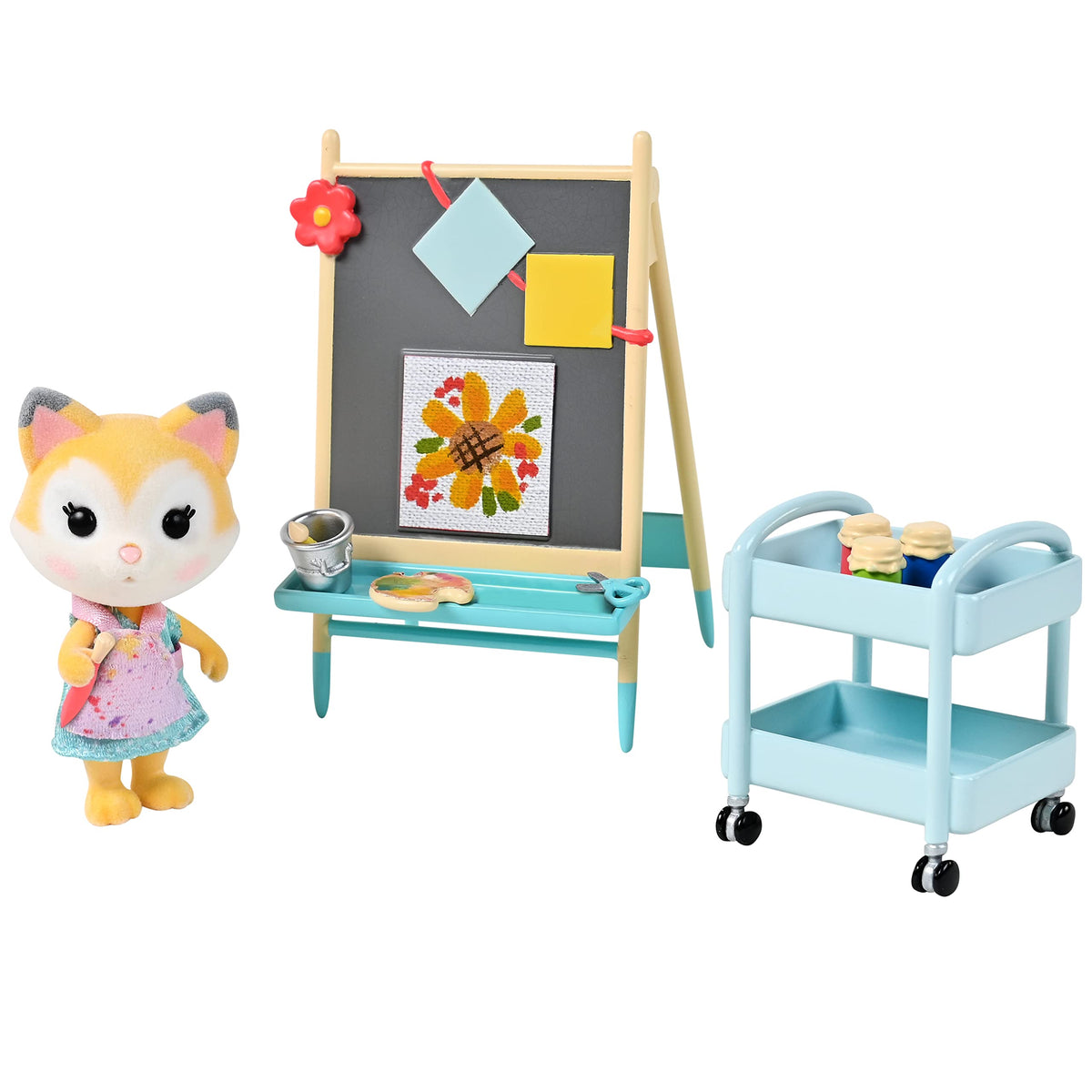 Sunny Days Entertainment Honey Bee Acres paint easel inspires kids to create colorful scenes.
