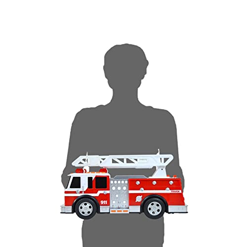 Sunny Days Entertainment Maxx Action red-fire-truck-toy: durable, group play ready.