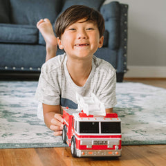 Sunny Days Entertainment Maxx Action fire-truck-soft-grip-tires: smooth rides.