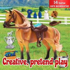 Sunny Days Quarter Horse with realistic sounds for imaginative riding scenarios