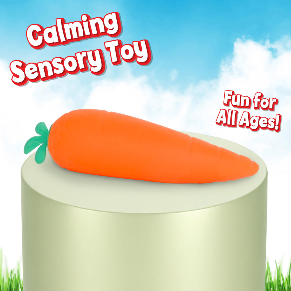 Sunny Days Toymendous Squishy Carrot jumbo size for mindful squeezing sessions