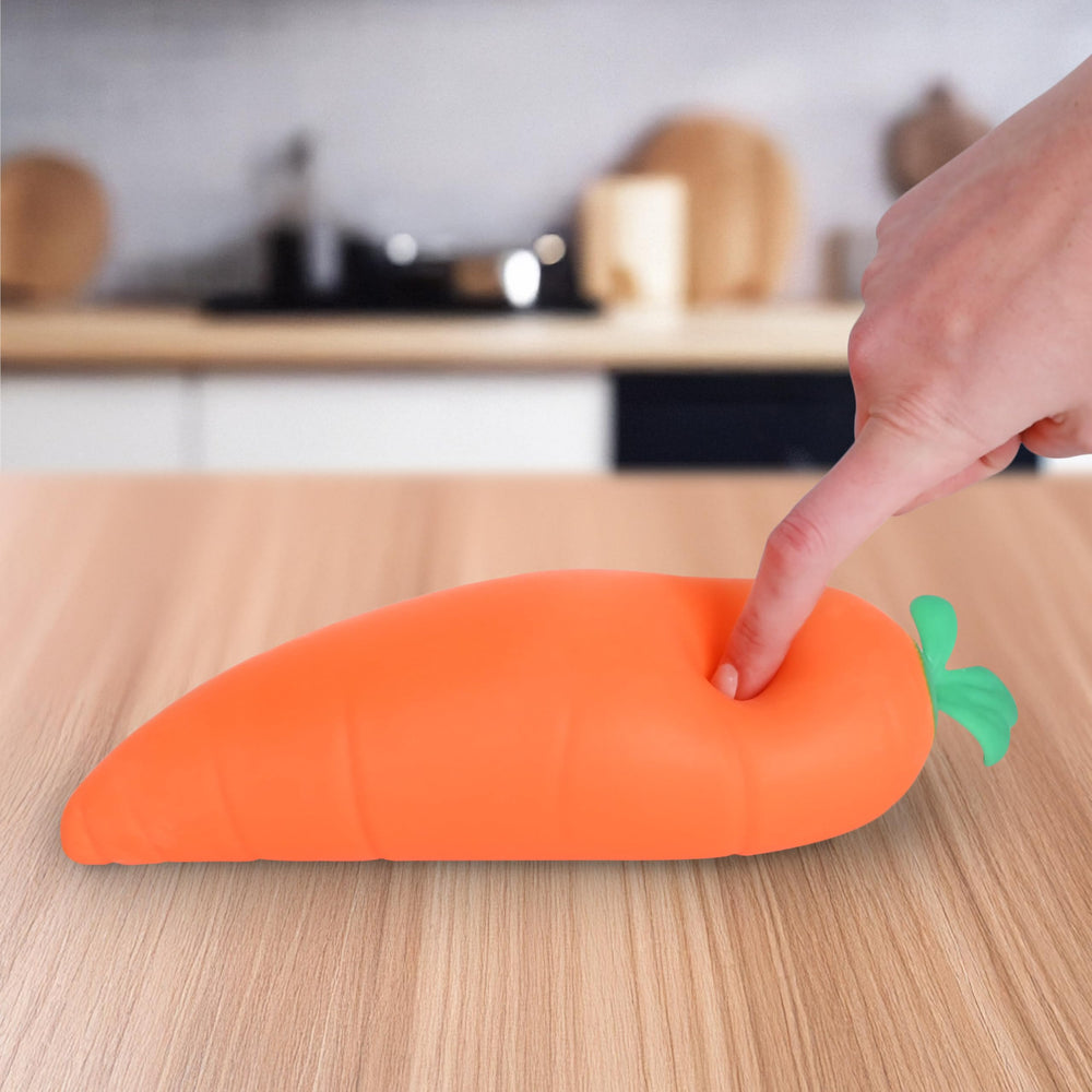 Sunny Days Toymendous Squishy Carrot vibrant colors appeal to kids and adults alike