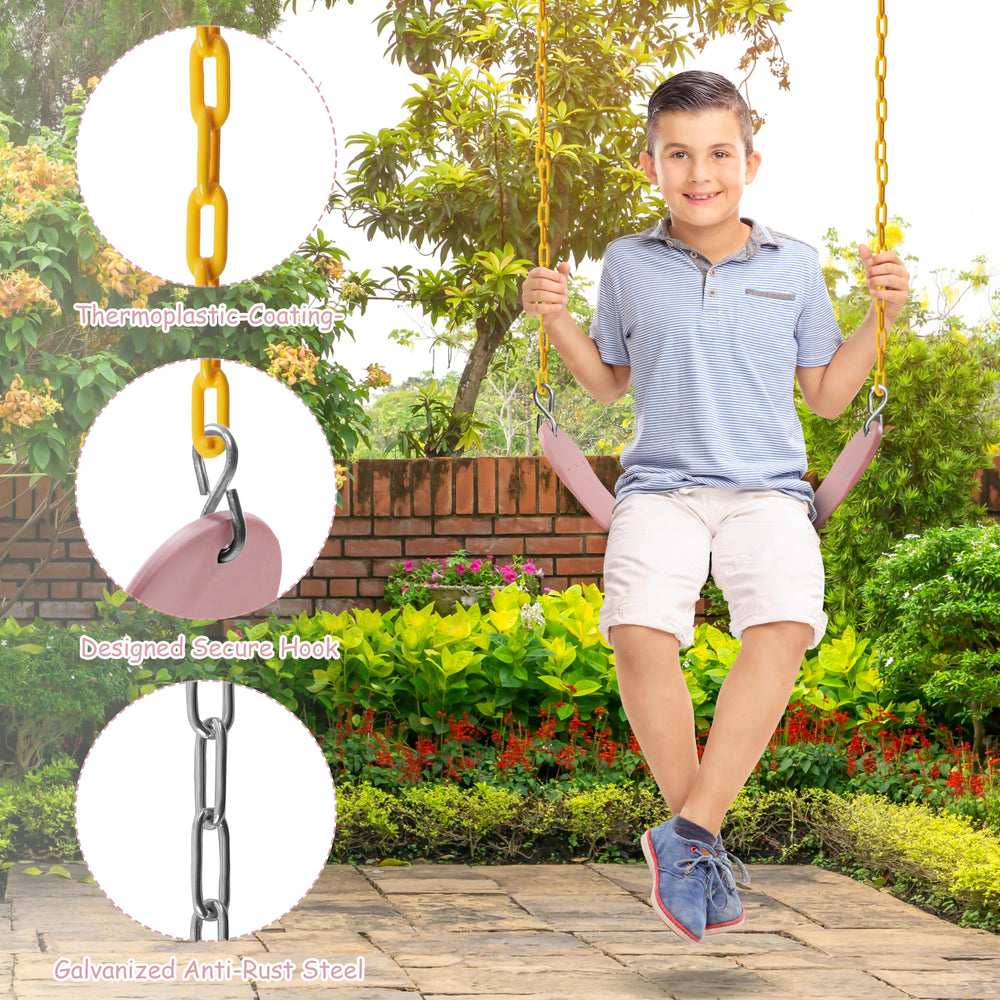 Sunnyglade EVA swing seat feels soft and durable