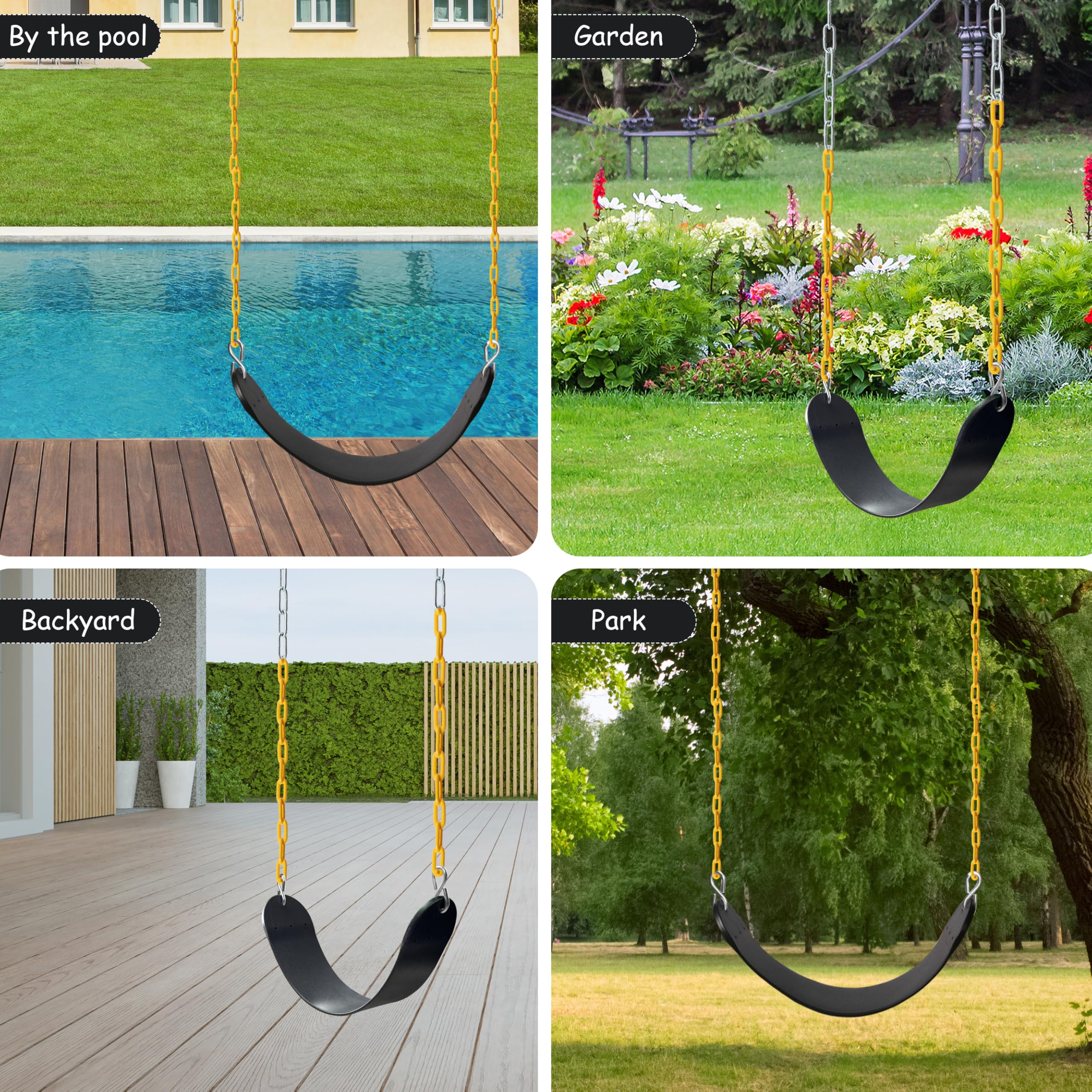 Sunnyglade outdoor playground accessory ideal for updating a swing set
