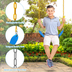Sunnyglade snap hooks allow quick, secure mounting to your swing frame.