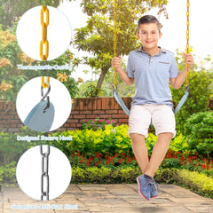 Sunnyglade thermoplastic-coated chains protect hands during swings.