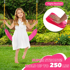 Sunnyglade U-shaped swing seat stabilizes seating for kids.